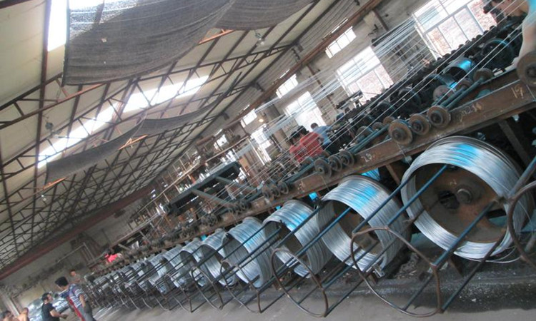 galvanized wire production
