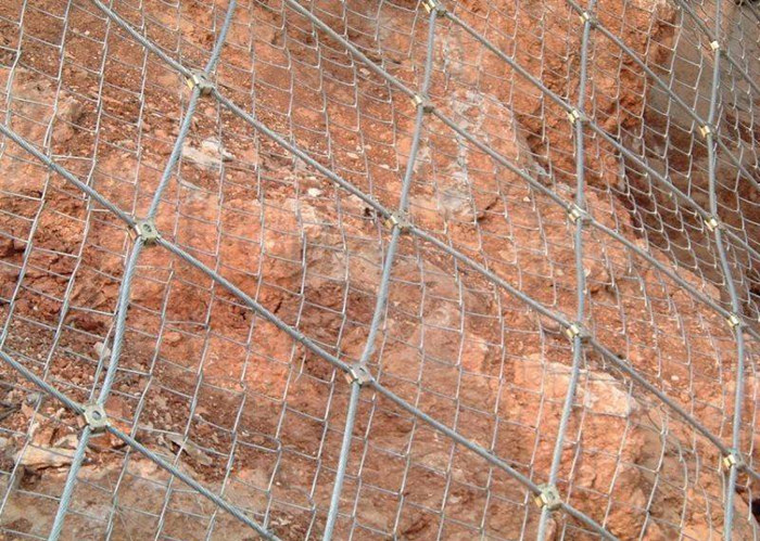 rope net for rockfall netting