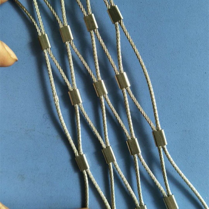 Stainless Steel Wire Rope Ferrule Mesh