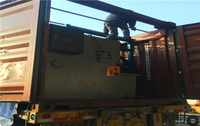 Automatic Gabion Mesh Machine loading Automatic Gabion Mesh Machine