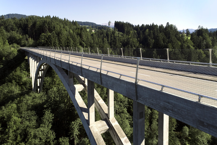 stainless steel webnet for brudge safety nets for bridge protection