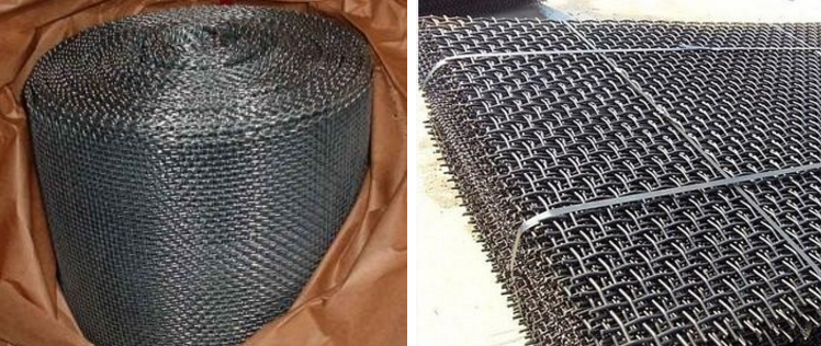 STEEL WIRE MESH CRIMPED MESH package