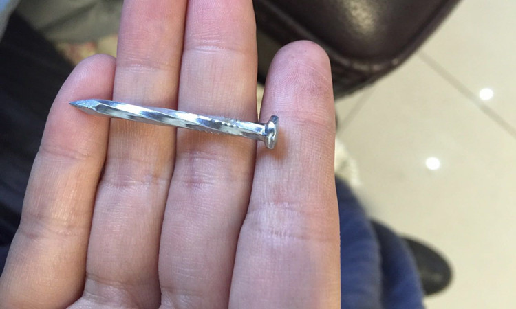 Galvanized Square Twisted Nails Square Twisted Nails