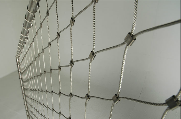 Stainless Steel Ferrule Rope Mesh Ferruled Mesh