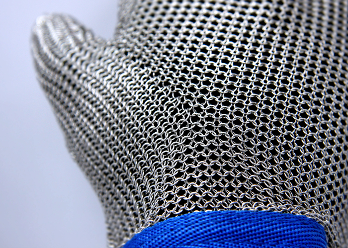 Cut Proof Gloves 100% stainless steel ring mesh prevent cutting gloves